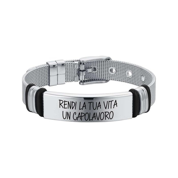 Bracciale in acciaio