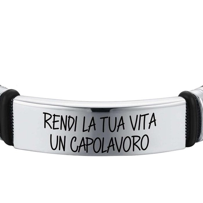 Bracciale in acciaio