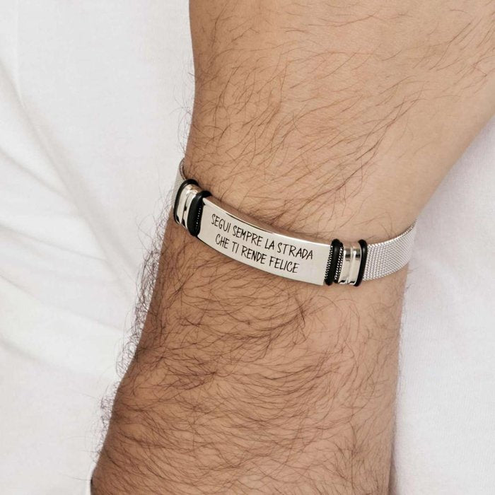 Bracciale in acciaio