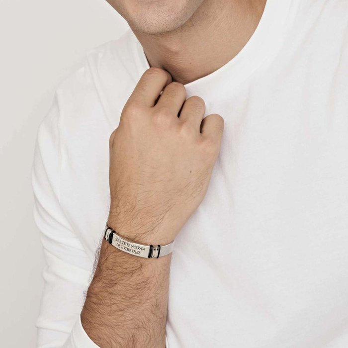 Bracciale in acciaio
