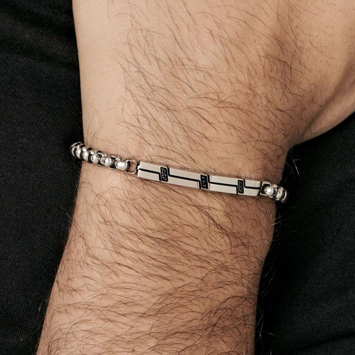 Bracciale in acciaio
