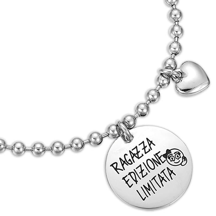 Bracelet avec fille qui écrit en édition limitée