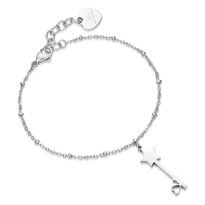Bracelet en acier Clé étoile