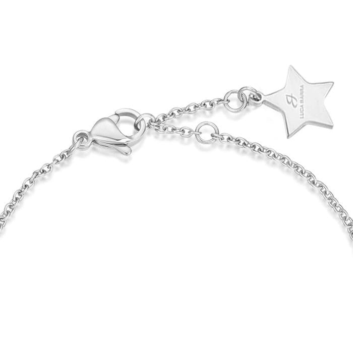 Bracelet en acier avec étoiles