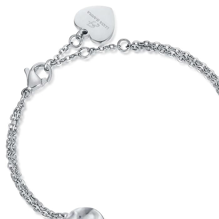 Bracelet en acier martelé