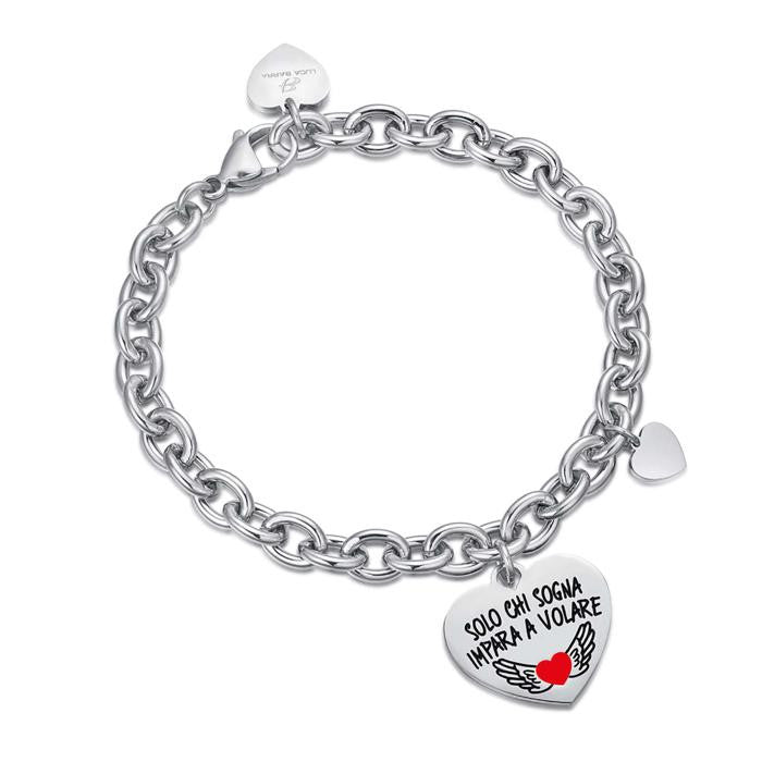 Bracelet en acier Seuls ceux qui rêvent apprennent à voler
