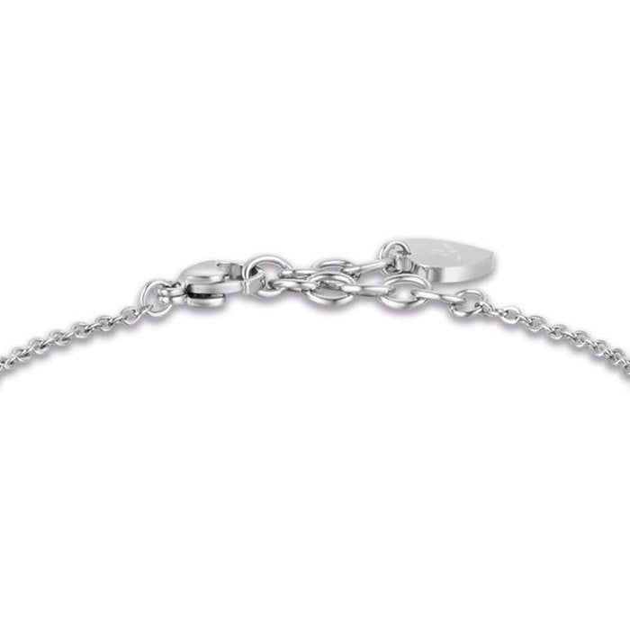 Steel bracelet with butterfly