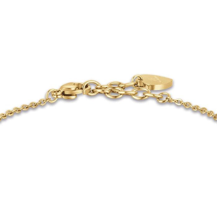 Bracciale in acciaio ip gold con cuore