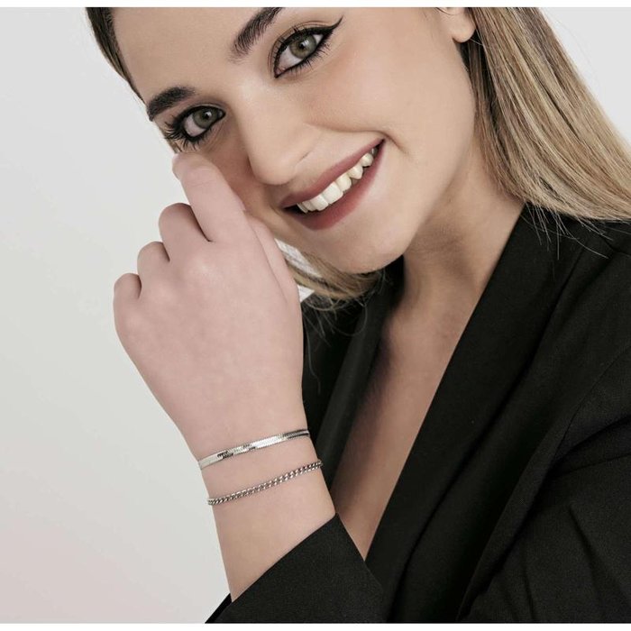 Bracciale in acciaio