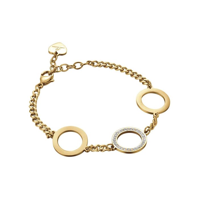 Bracciale in acciaio ip gold