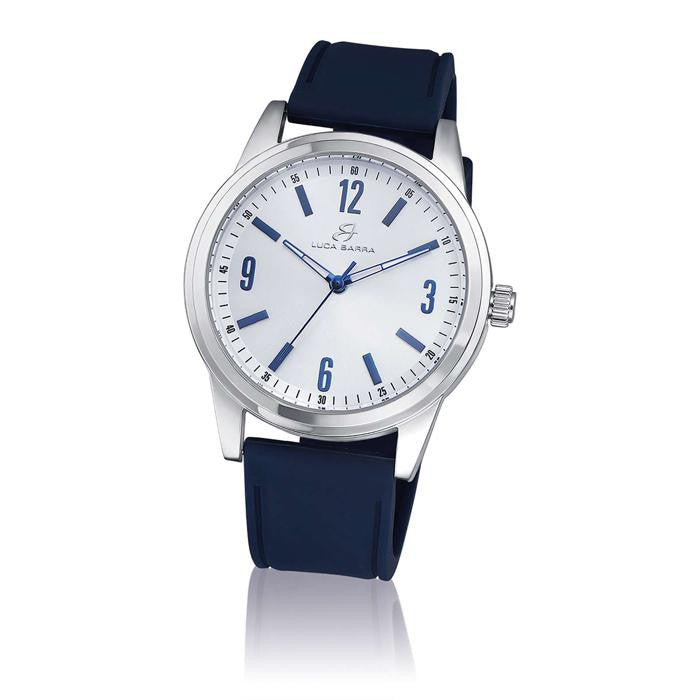 Blue Silicone Watch