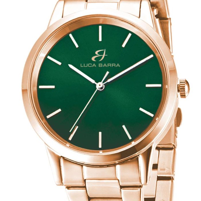 Orologio in acciaio ip gold