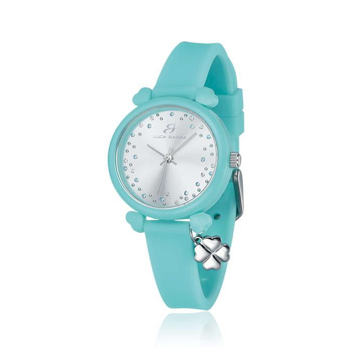 Montre en silicone verte