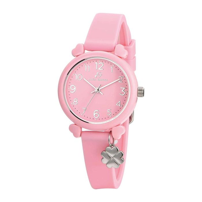 Orologio in silicone rosa
