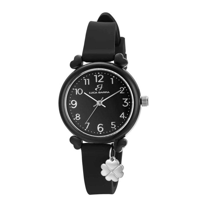 Orologio in silicone nero