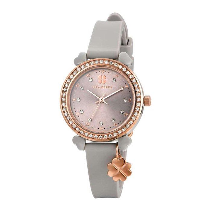 Orologio in silicone grigio