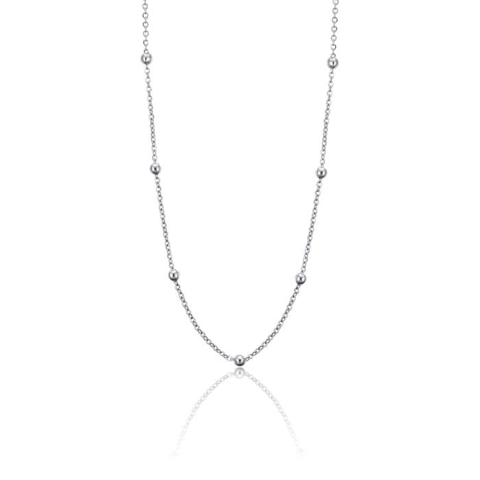 Collier en acier pour breloques