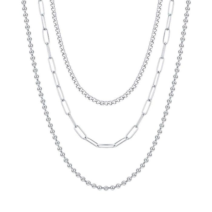 Collana in acciaio