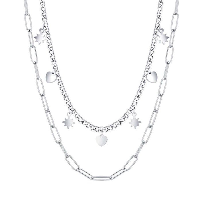 Collana in acciaio