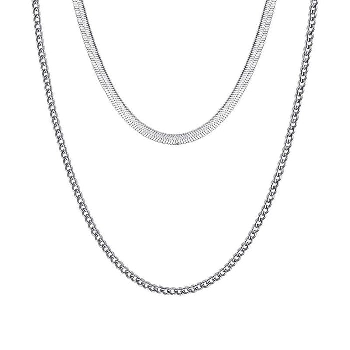 Collana in acciaio