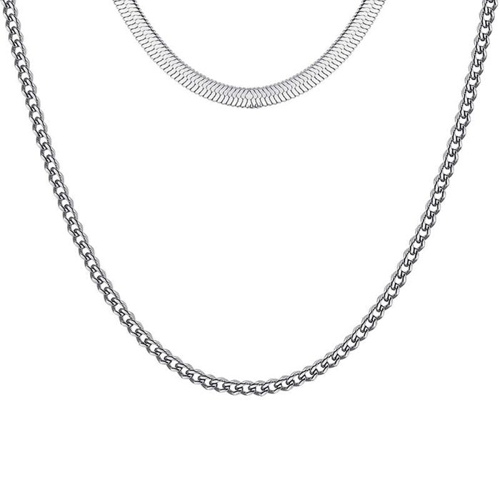 Collana in acciaio