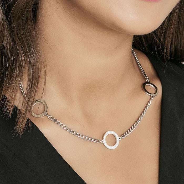 Collana in acciaio