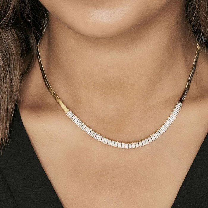 Collana in acciaio