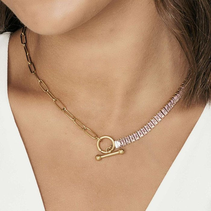 Collana in acciaio