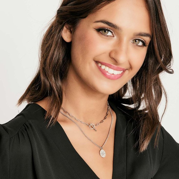 Collana in acciaio