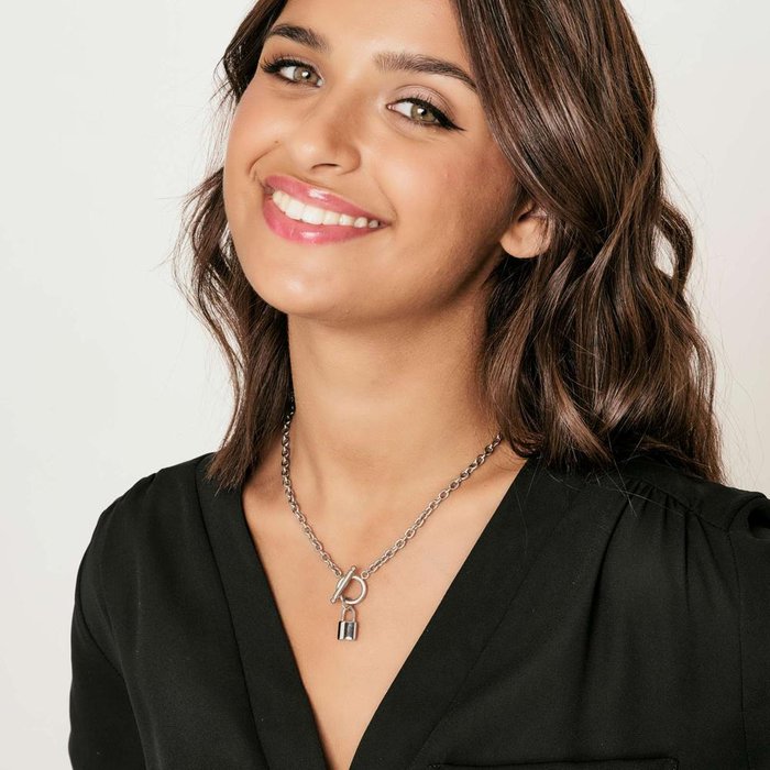 Collana in acciaio