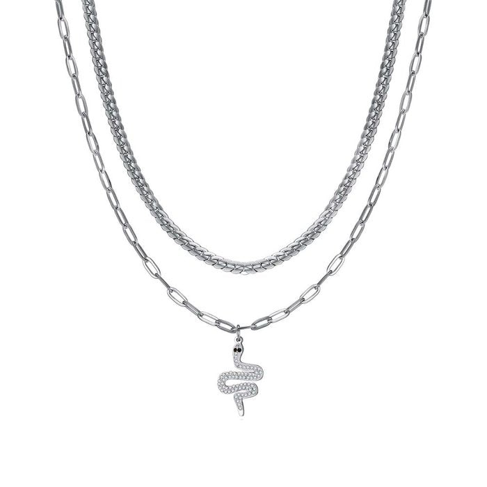 Collana in acciaio