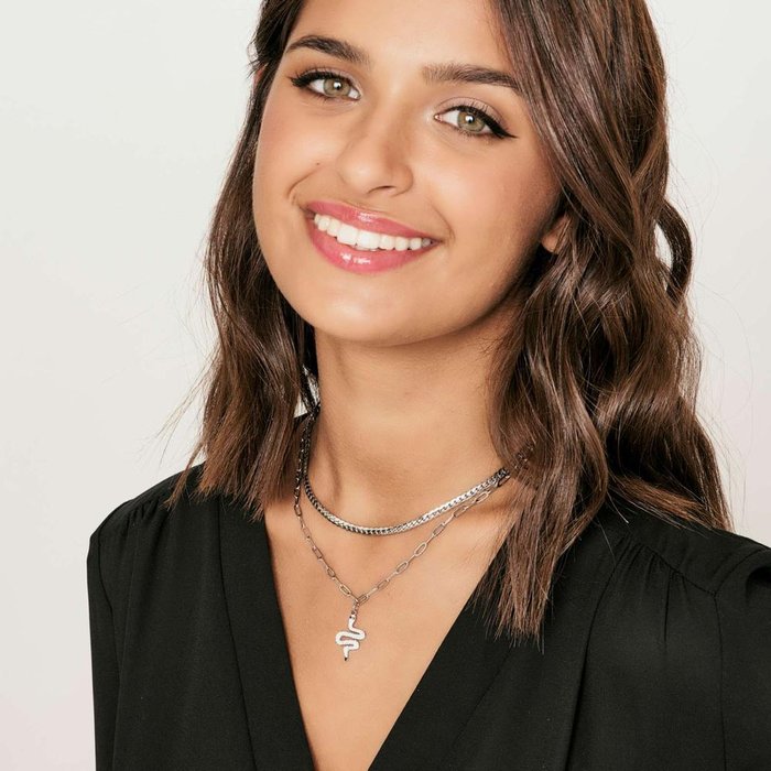 Collana in acciaio