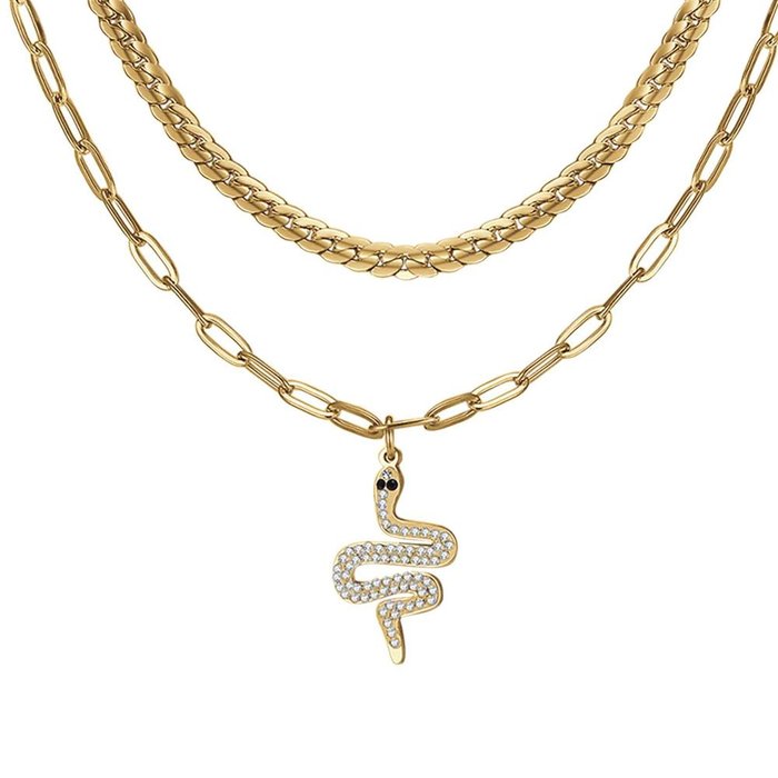 Collana in acciaio