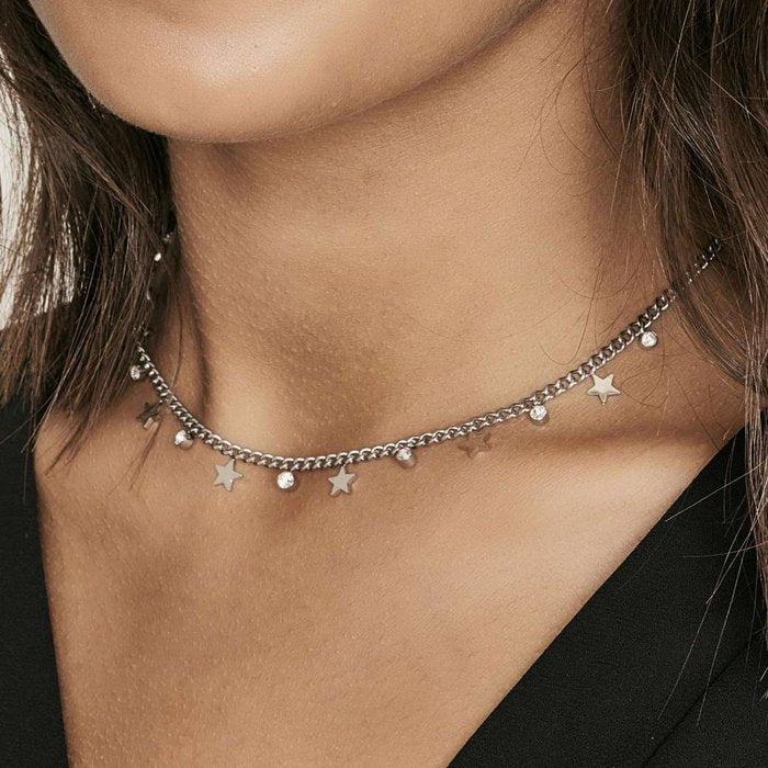 Collana in acciaio