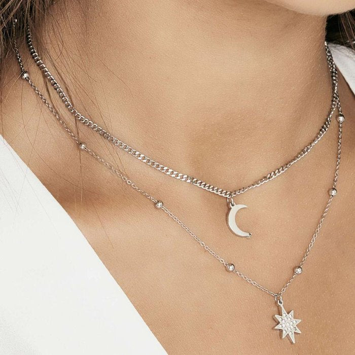 Collana in acciaio