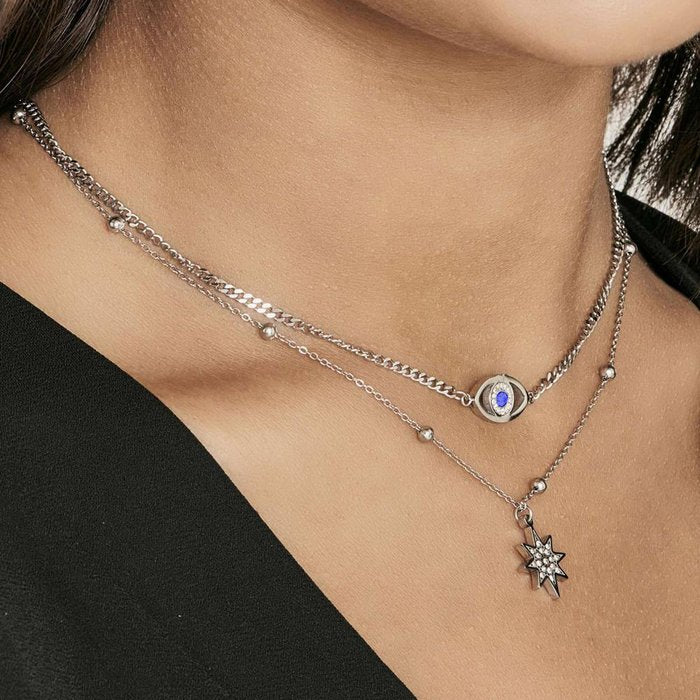Collana in acciaio