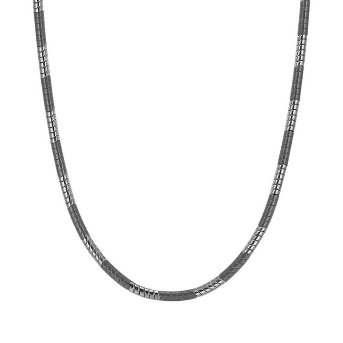 Collana in acciaio