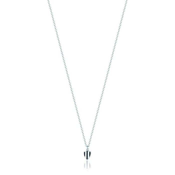Collana Junior in acciaio con smalto