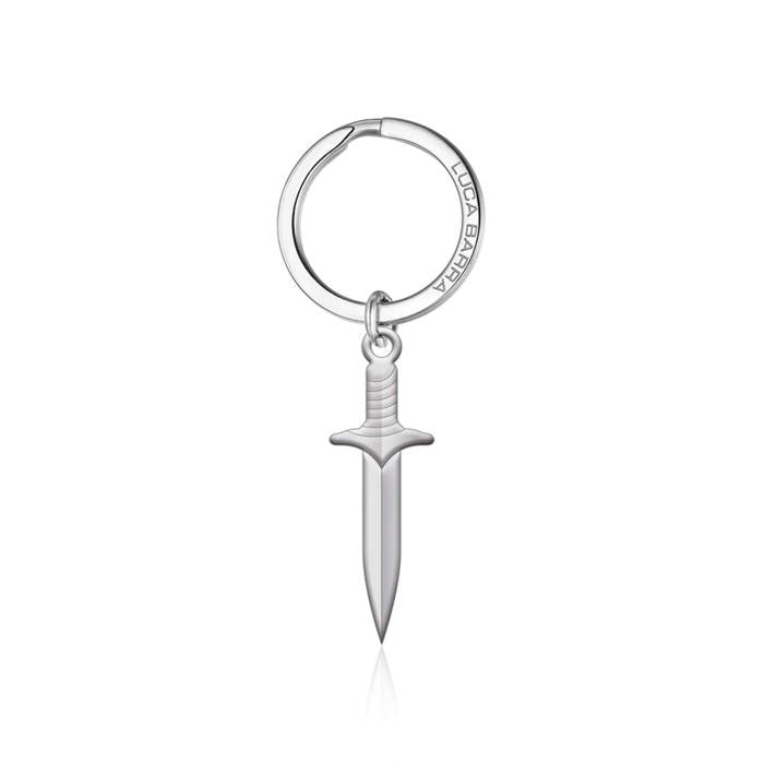 Porte-clés en acier avec épée