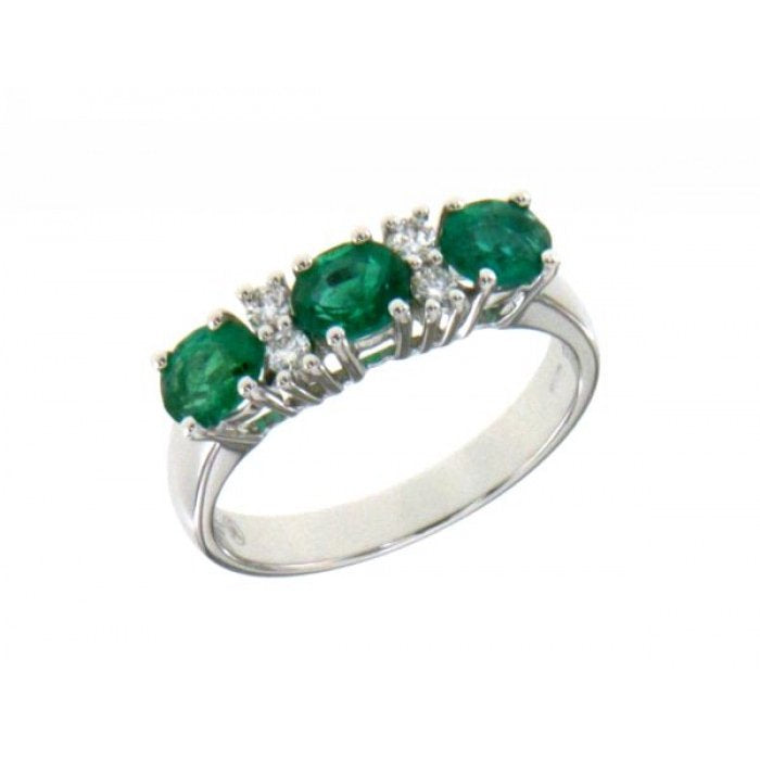 ANELLO SMERALDI E BR
