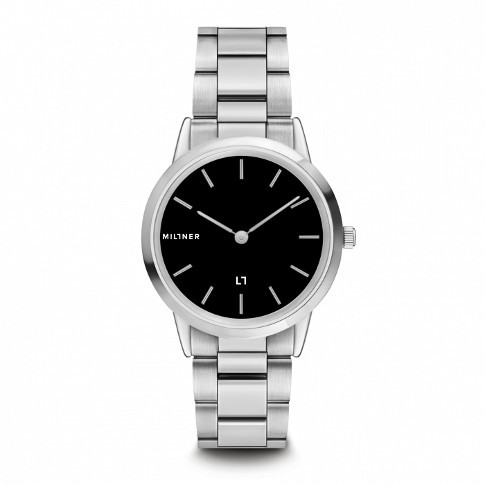 CHELSEA S - SILVER BLACK