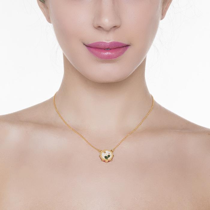 Collier Lapilli Tambourin