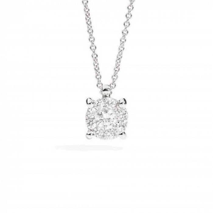 Collier ras du cou nœud d'amour br 0,05