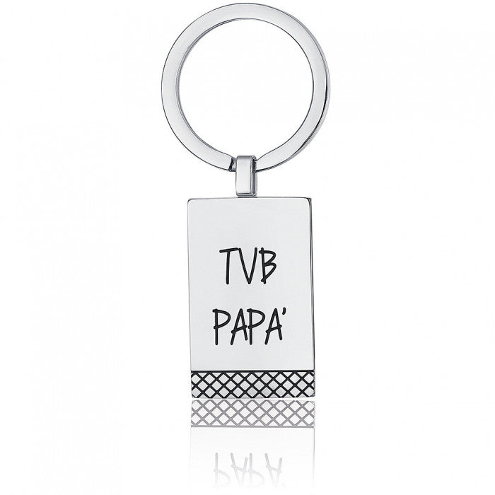 Portachiavi "TVB PAPA'"