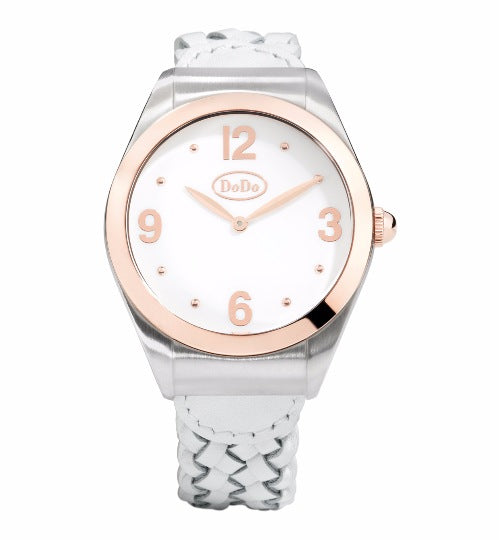 DODO WHITE AND ROSE WATCH
