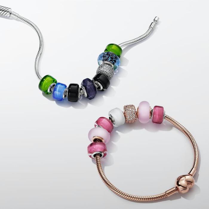 Charm Mini Vetro di Murano Nero