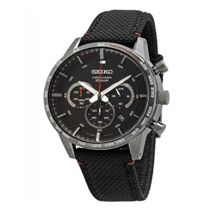 SPORT HOMME QUARTZ CHRONO NOIR