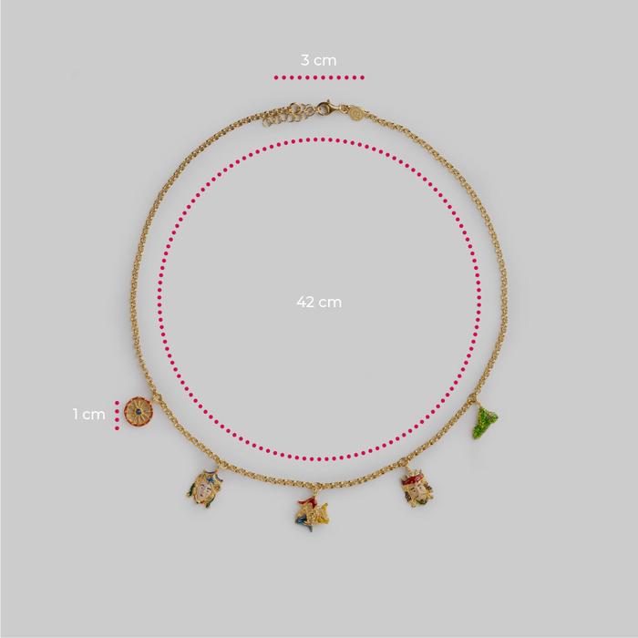 Collana Girocollo Sicilia