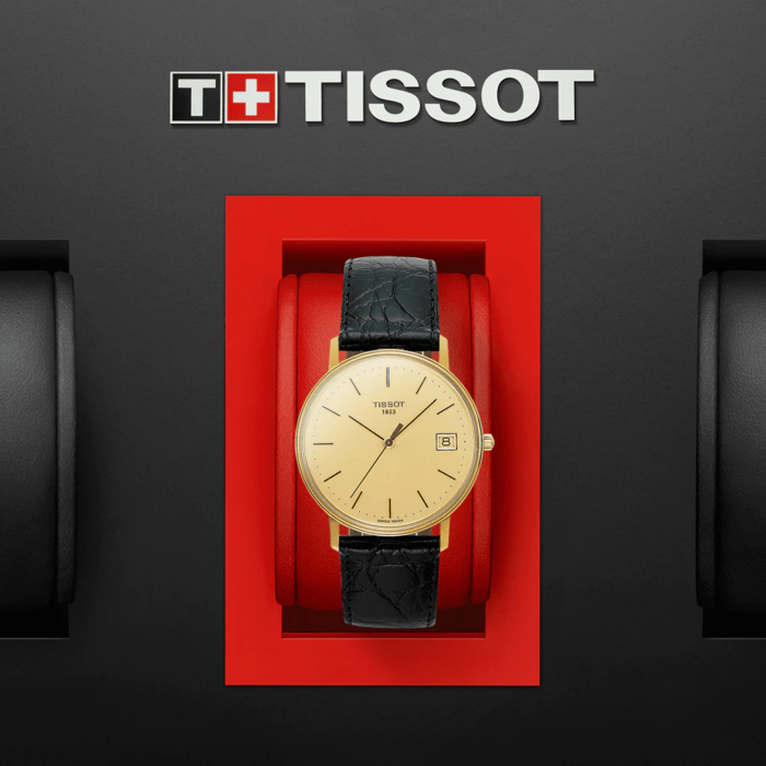 Tissot Goldrun Hésalite Or 18 carats