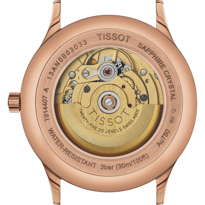 Tissot Rose Dream Automatic 18K Gold